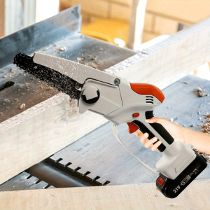 Mini Chainsaw Cordless Handheld Power Chain Saws 6000rpm for Wood Cutting
